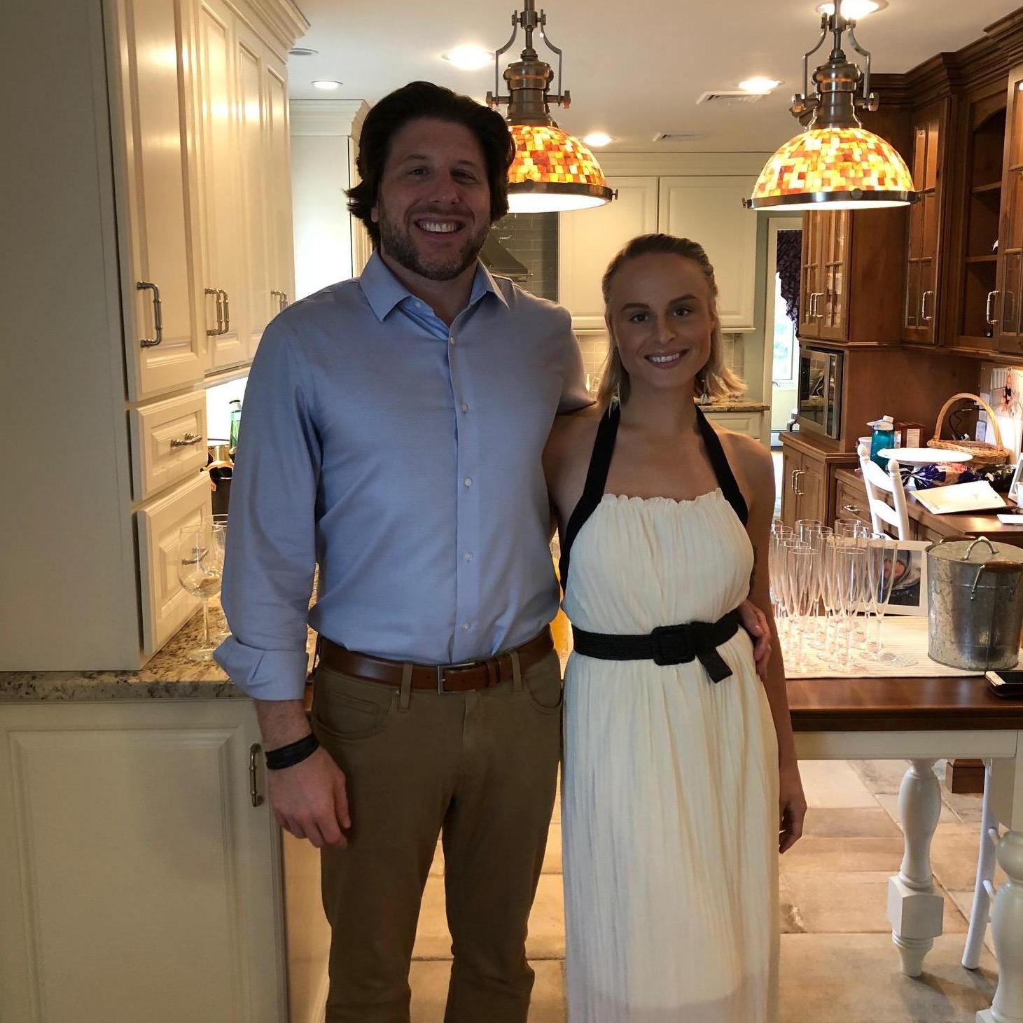 Me and Jay on my New Jersey bridal shower day!