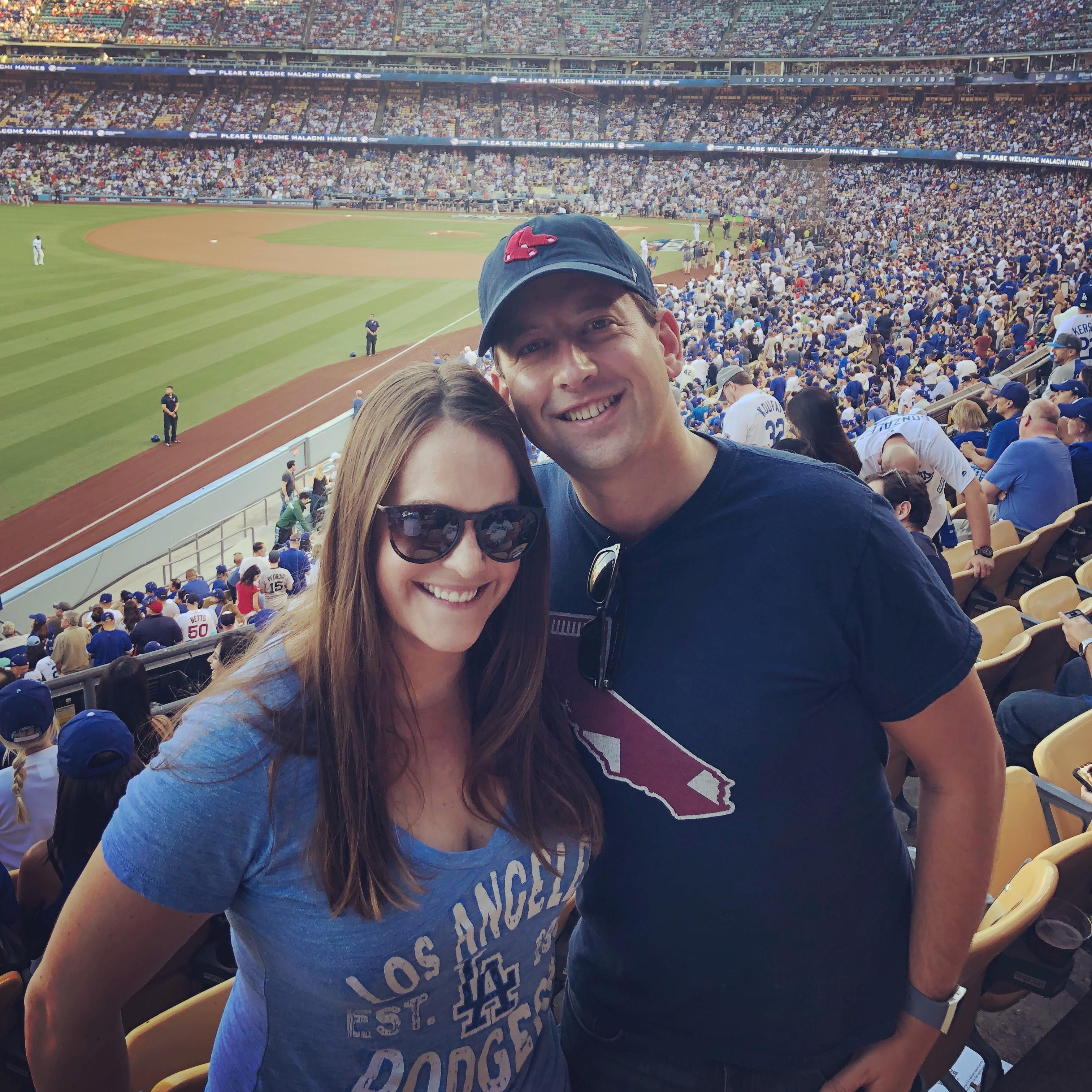 Red Sox Dodgers play-off game