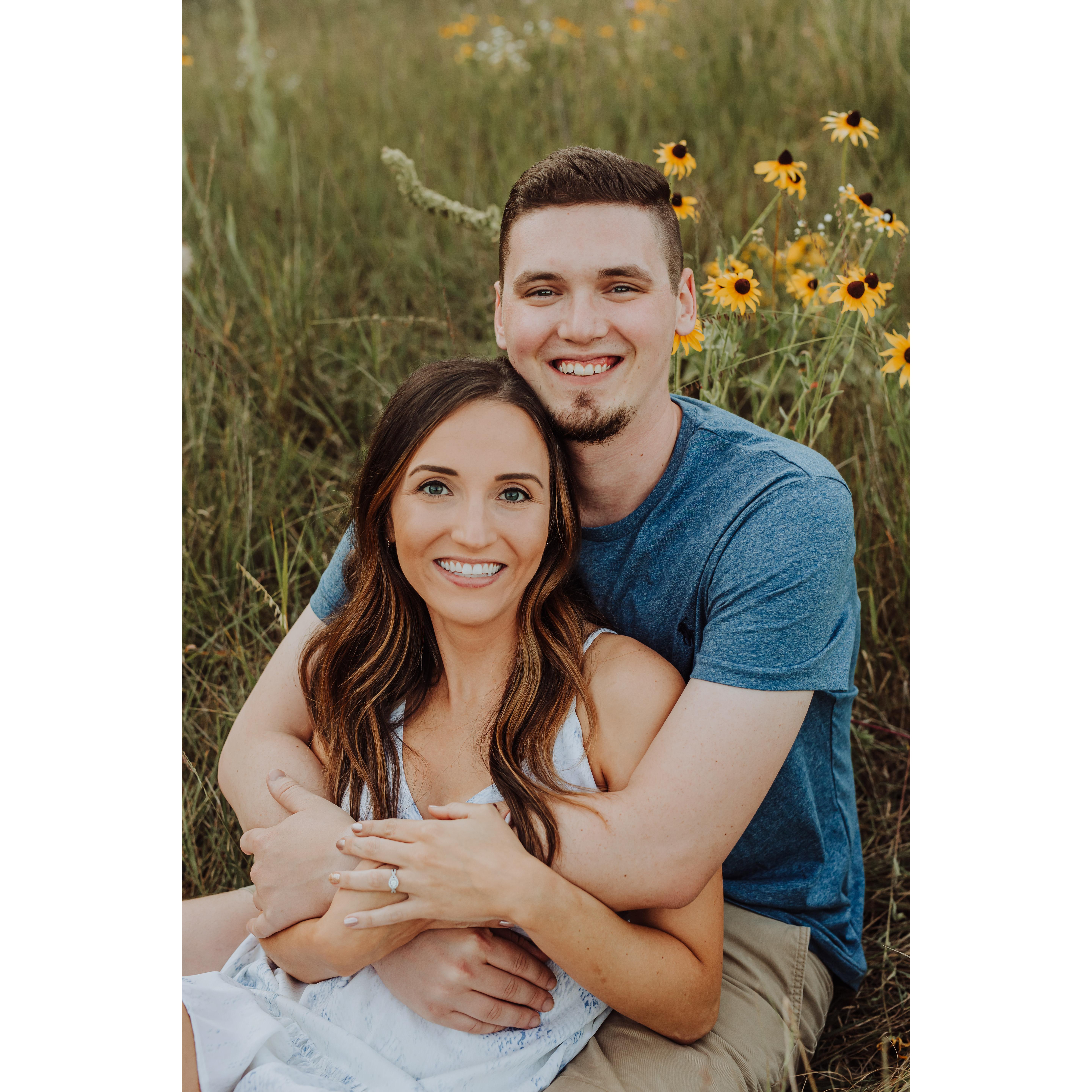 Engagement photos captured by Mista Marie Photography in the Grand Rapids area.