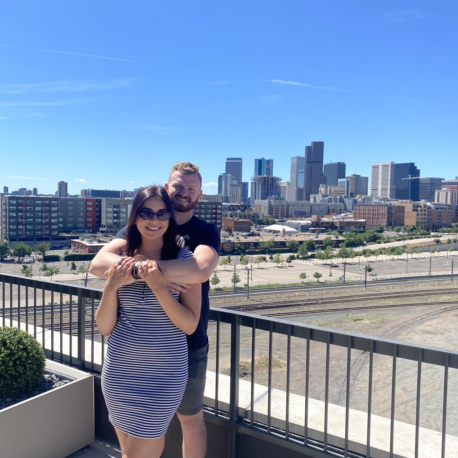 Our first day living in Denver - July 2022