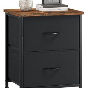 Somdot nightstand with 2 dressers