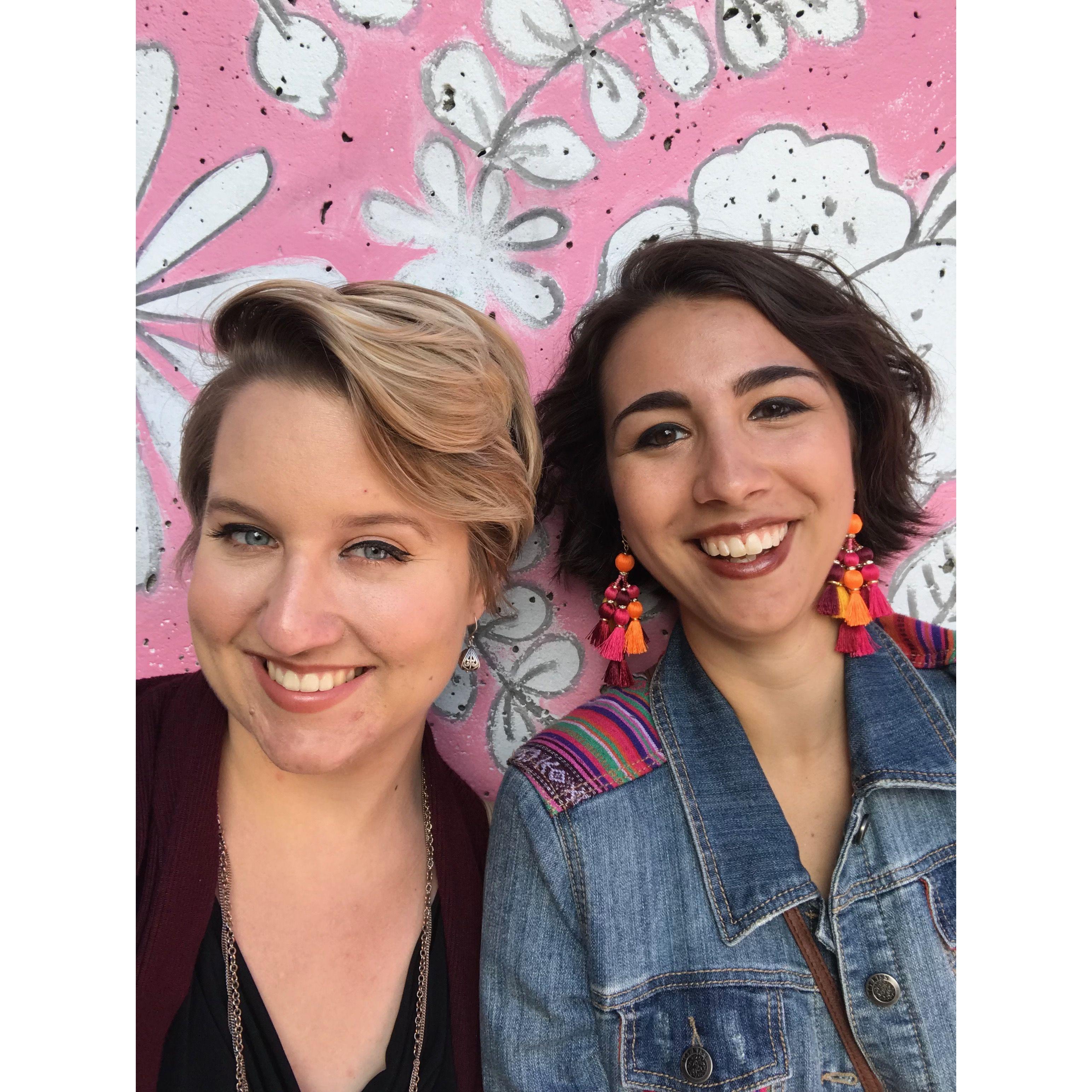 We first took a photo at this Pike Place Market mural in 2017! And came back in…