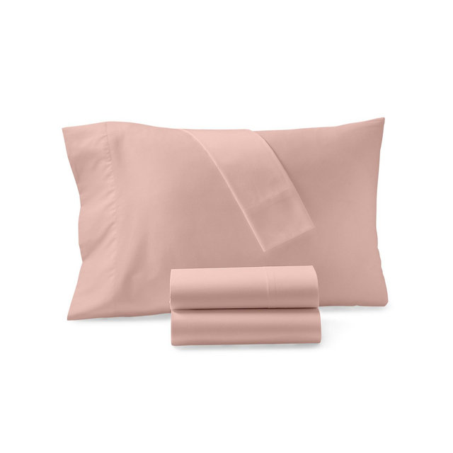 LAST ACT! Oake 300-Thread Count Cotton 4-Pc. Sheet Set, Full, Exclusively at Macy’s