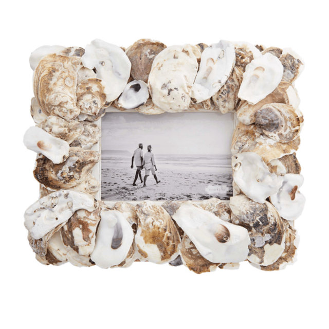 Oyster Shell Picture Frame