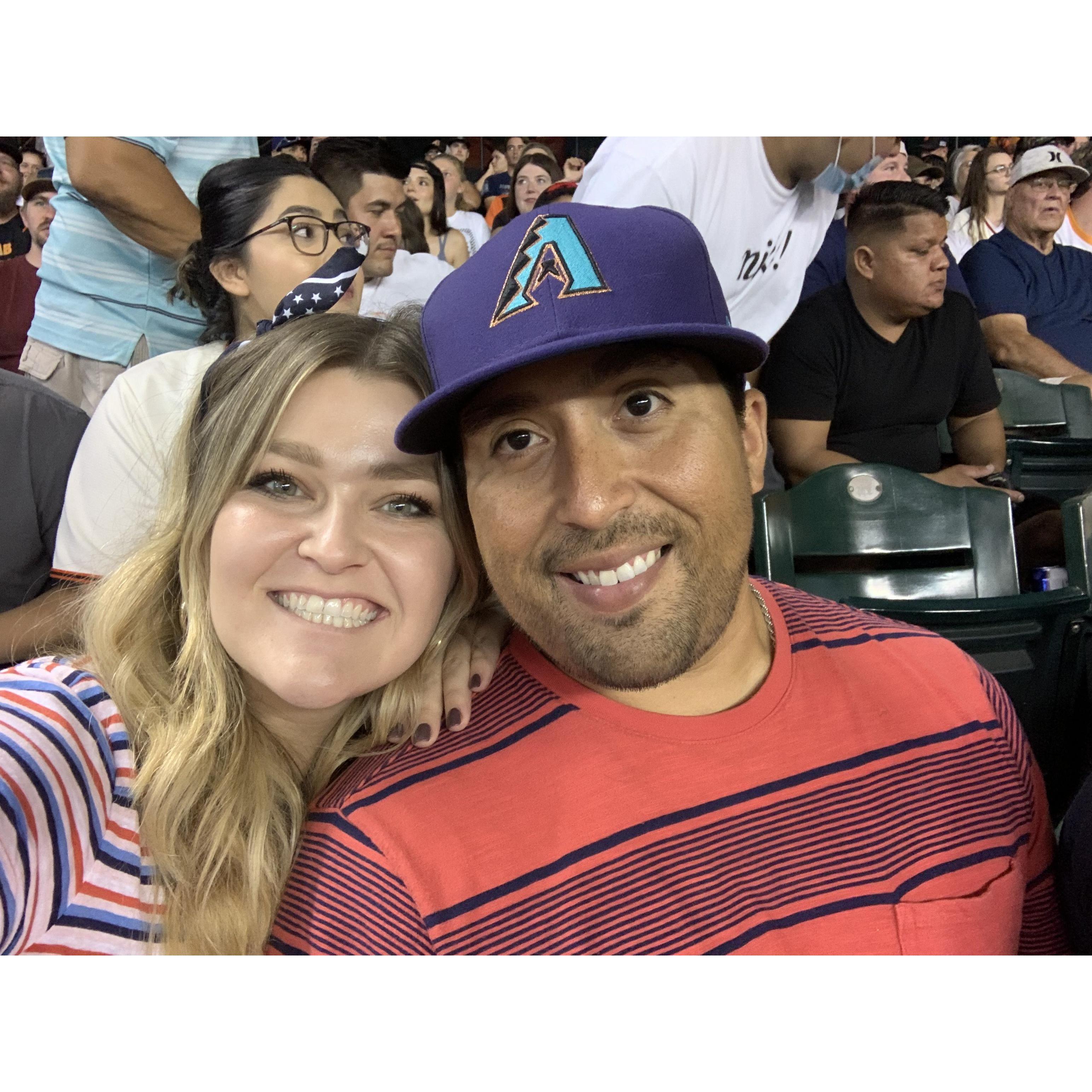 4th of July at the Dbacks!