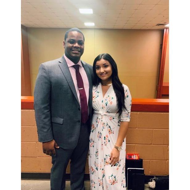 Our first convention together