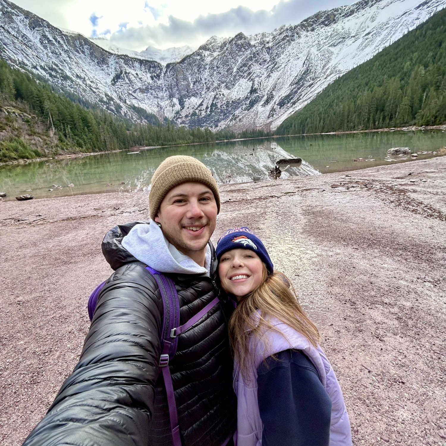 Montana hike on a cross country drive