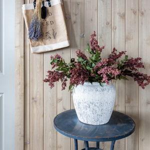 Five Stem Faux Dusty Plum Stem