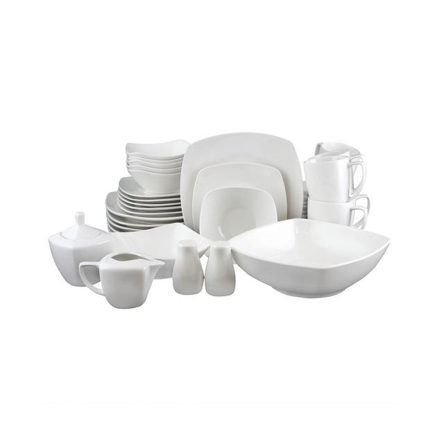 Denmark Tools for Cooks, 12-Piece Round Dinnerware Set, Service for 4 - Zola