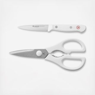 Gourmet 2-Piece Paring Knife & Shear Set
