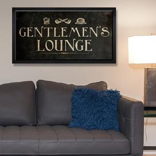 Hatcher & Ethan Gentlemen's Lounge Framed Art