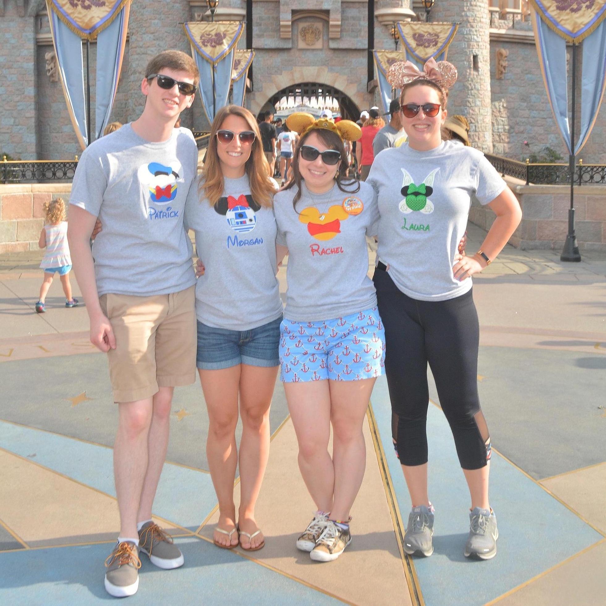 The last picture we took together before I proposed. With my co-conspirators, Morgan and Laura!
