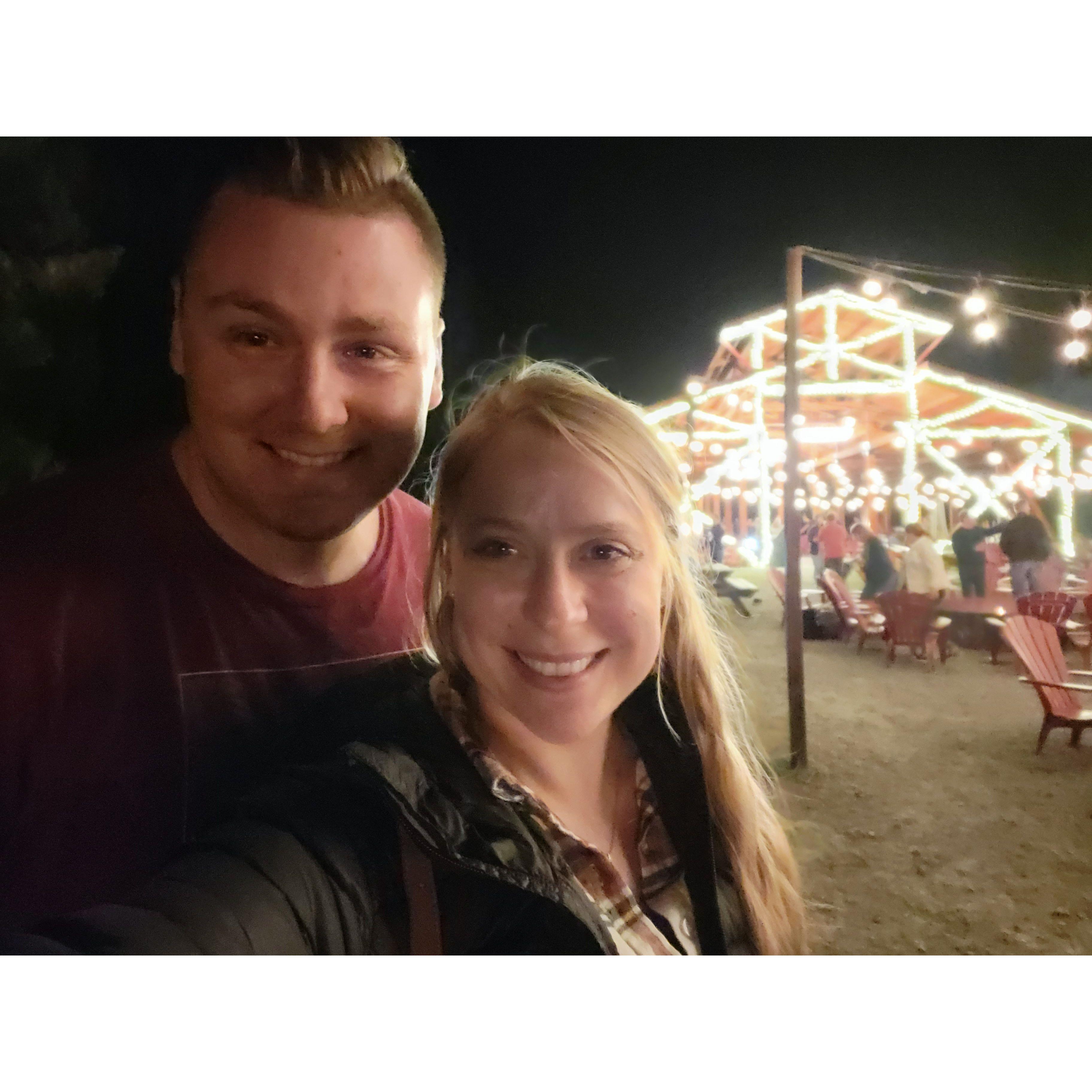 The Glen Blair Bar--Matt loves train rides