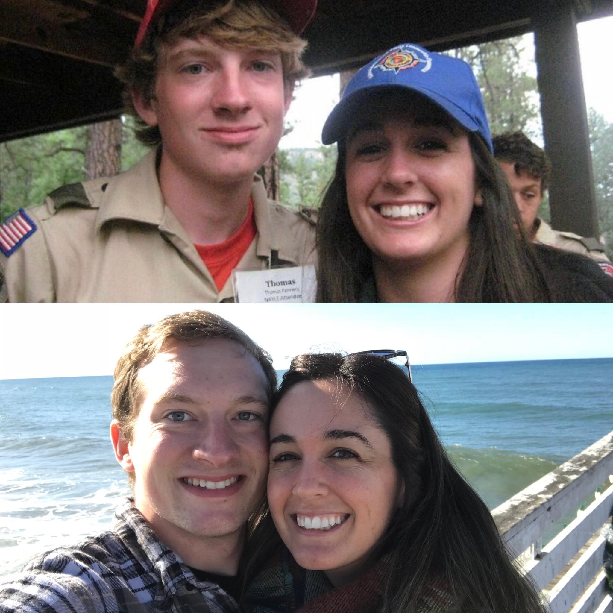 Thomas and Michele -- Philmont Scout Ranch 2010
Thomas and Michele -- San Diego, CA 2018