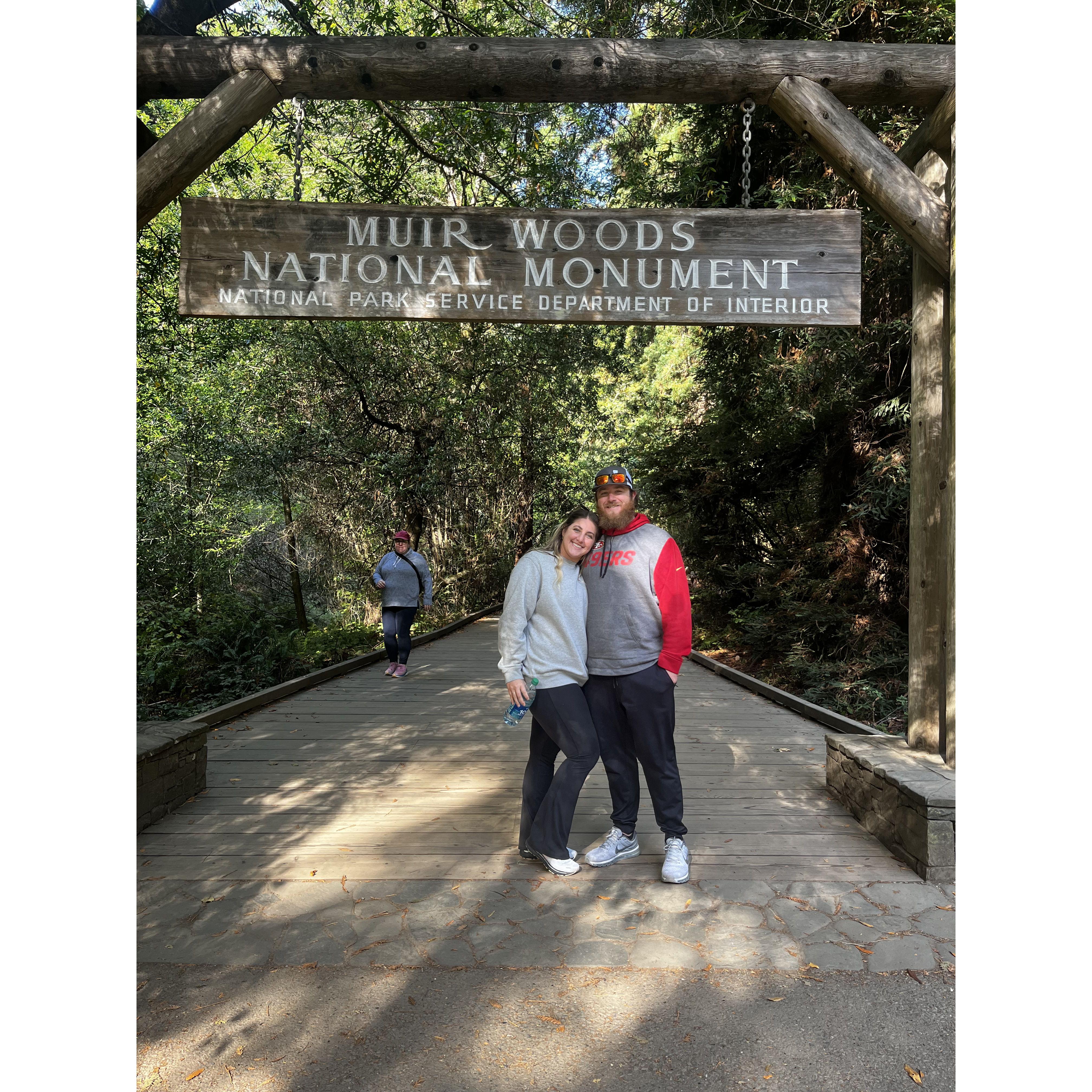 Playing tourist in our own city! Muir Woods, CA 2023