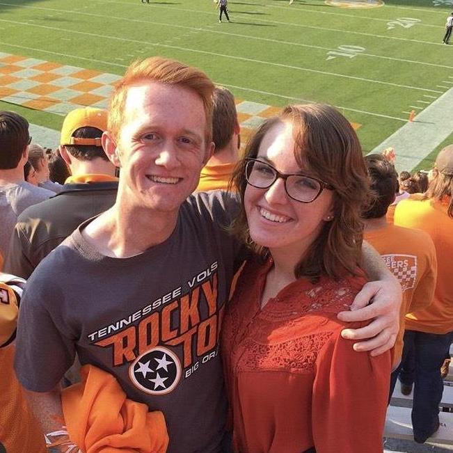 Our first UT football game together