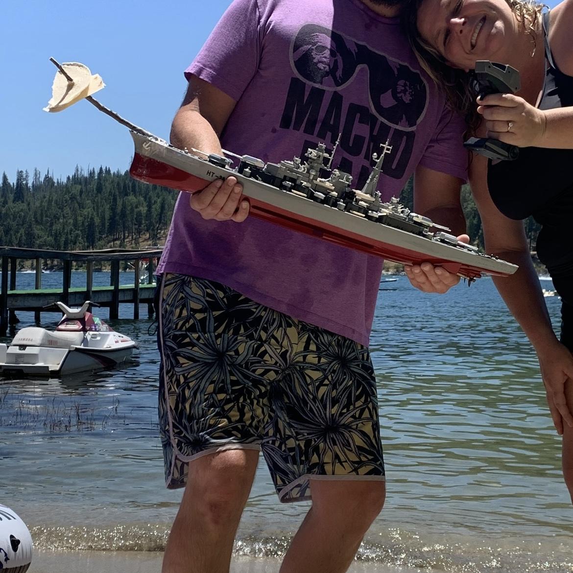 Again, Austin’s head was cut off! This is us at Bass Lake