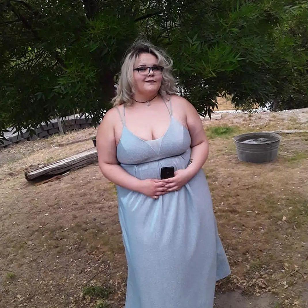 What the bride looked like the night they met
