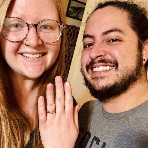 We got engaged the night of Covid shutdown, March 2020