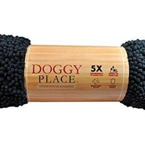 My Doggy Place-Ultra Absorbent Microfiber Chenille Dog Door Mat, Durable, Quick Drying, Washable, Prevent Mud Dirt(Colors: Red, Oatmeal, Brown, Charcoal, Navy Blue; Sizes:Medium,Large,X-Large Runner)