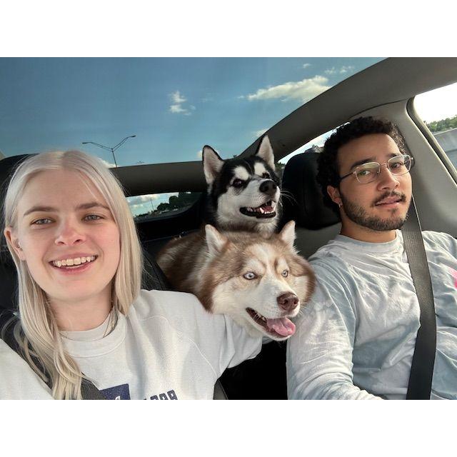 And quickly added another driving companion