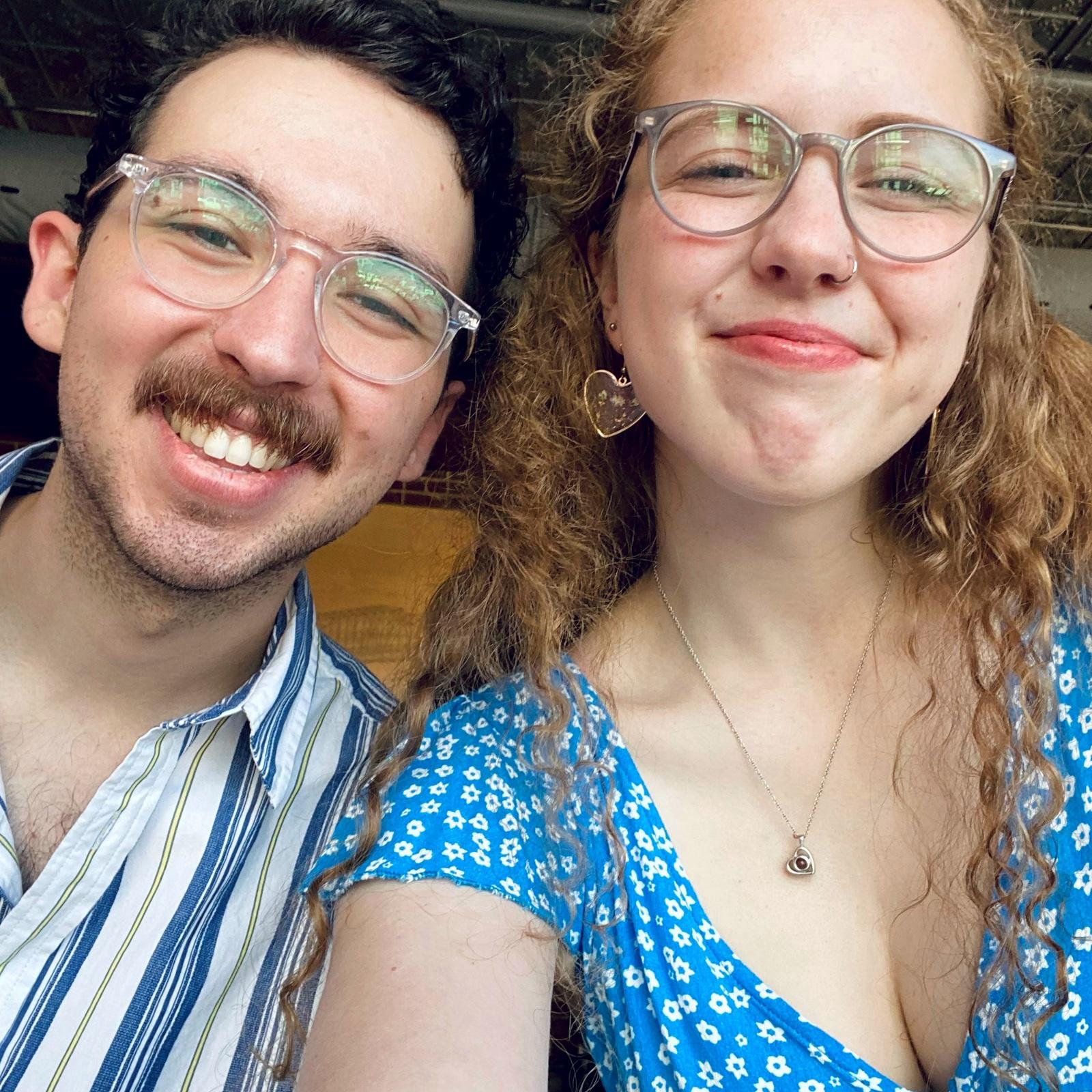 Taken at Ice Cream Show on the 1 year anniversary of our first date :)