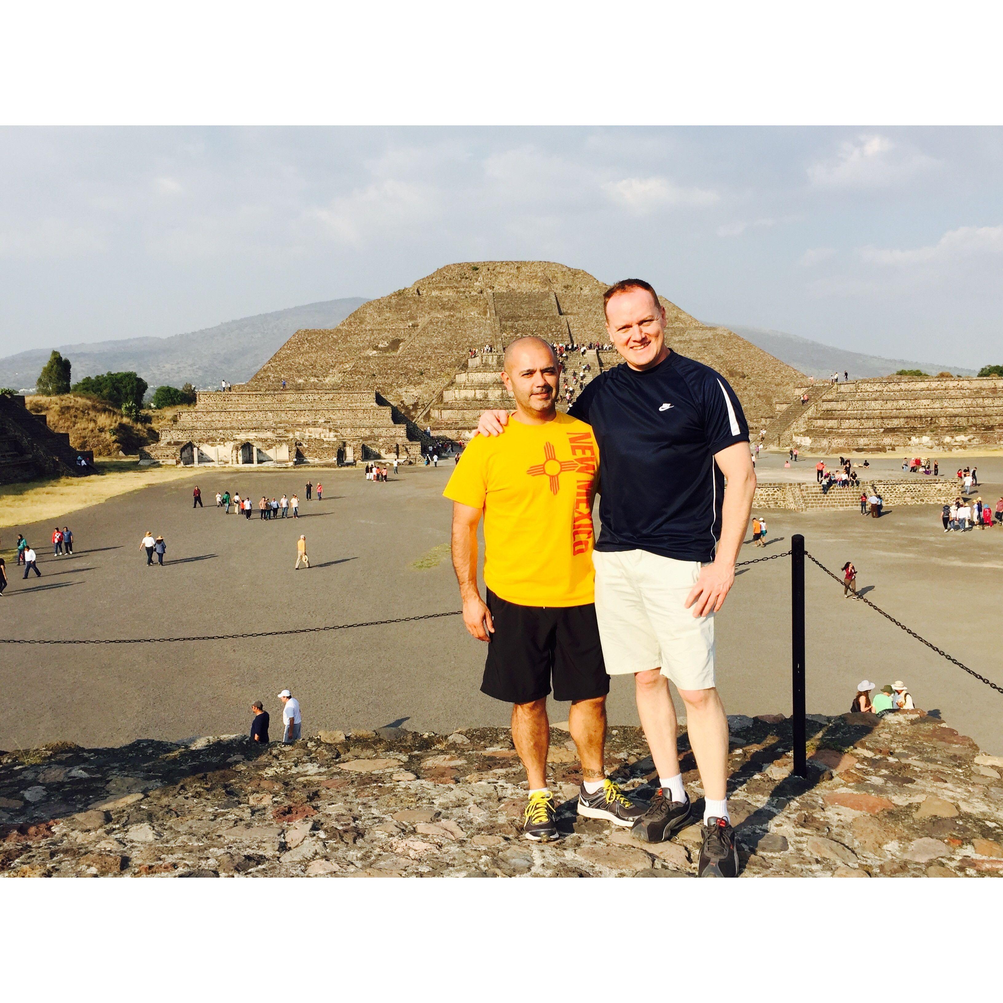January 2016 Mexico City  Pyramid's