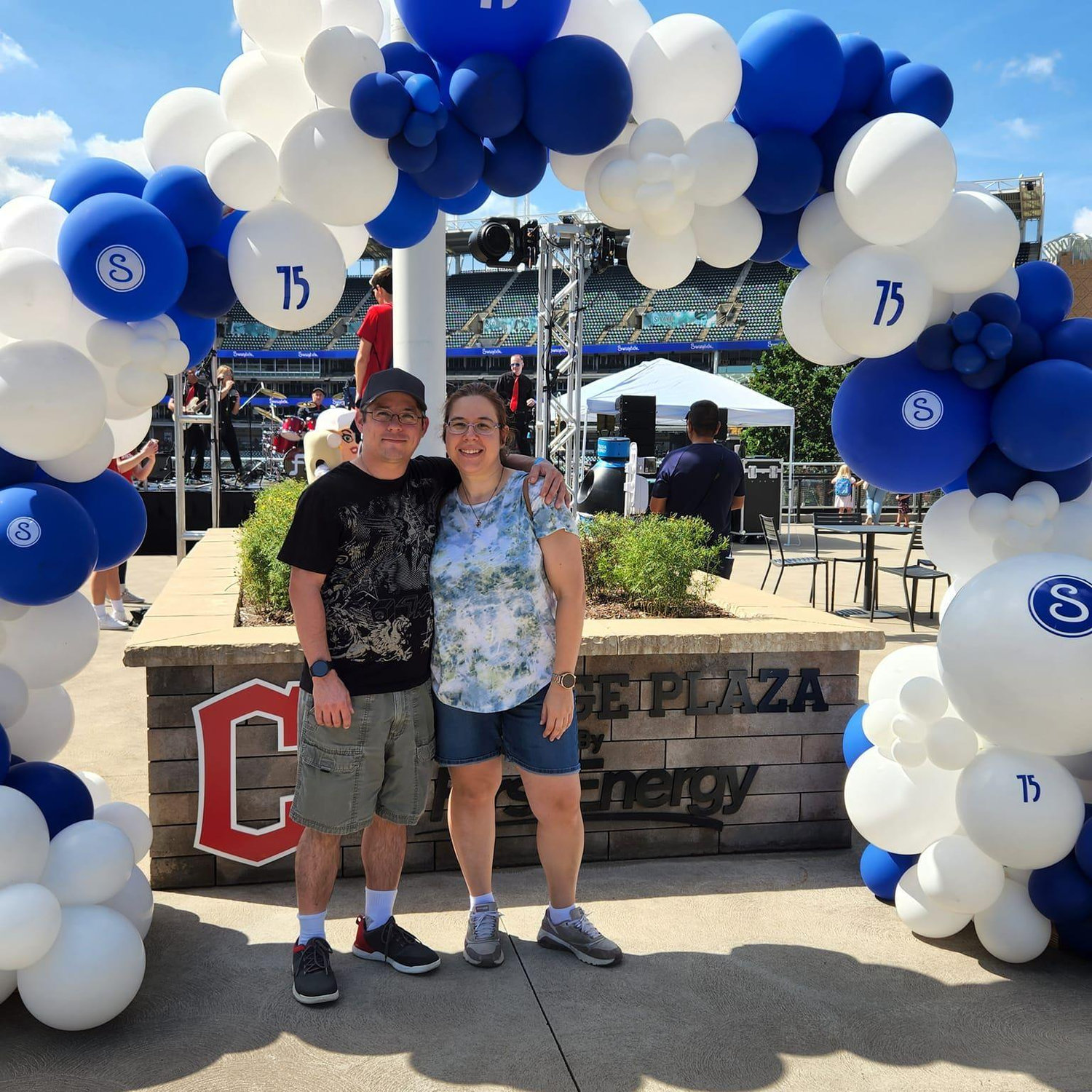 Swagelok 75th celebration day at Progressive field