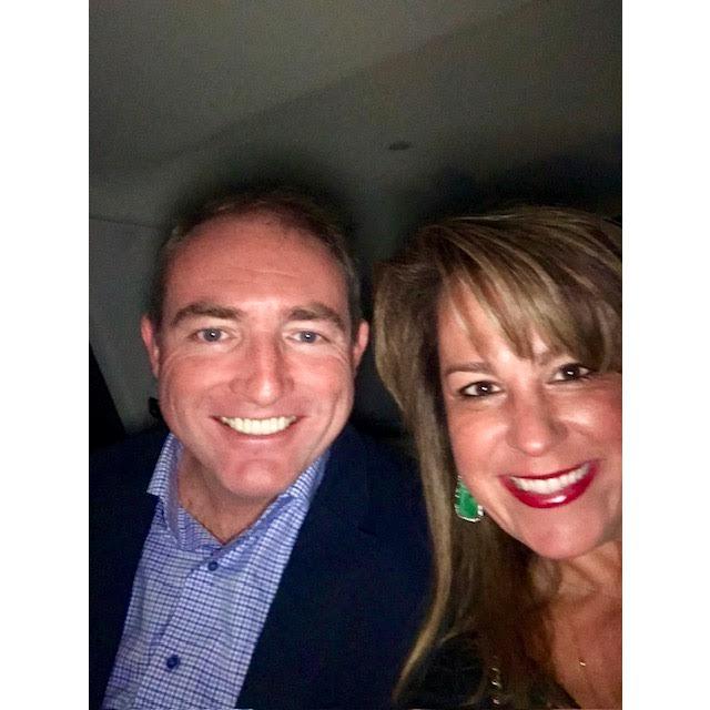 Our first selfie - Philly 2018