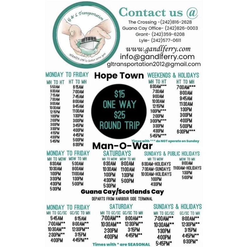 Ferry Schedule