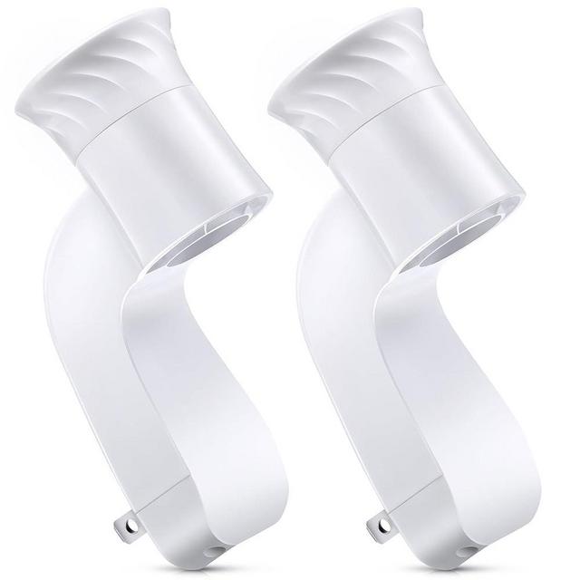 Hohean 2 Pack Wall Fragrance Plug in Compatible with Bath and Body Works WallFlower Fragrance, ETL Certified, Rotatable, Precise Scent Control Fragrance Diffuser Plug for Home, Office