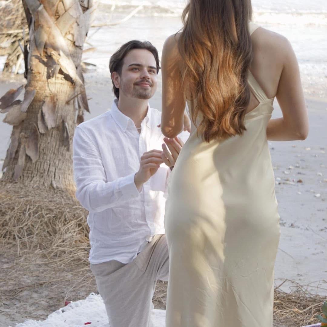 2024, April 4. Charleston, South Carolina. Our engagement! 4.4.2024 🤍