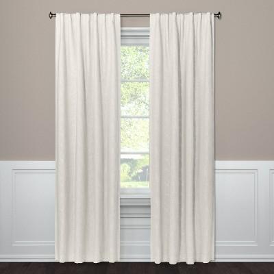 Blackout Curtain Panel Edalene Almond Cream 95" - Threshold™
