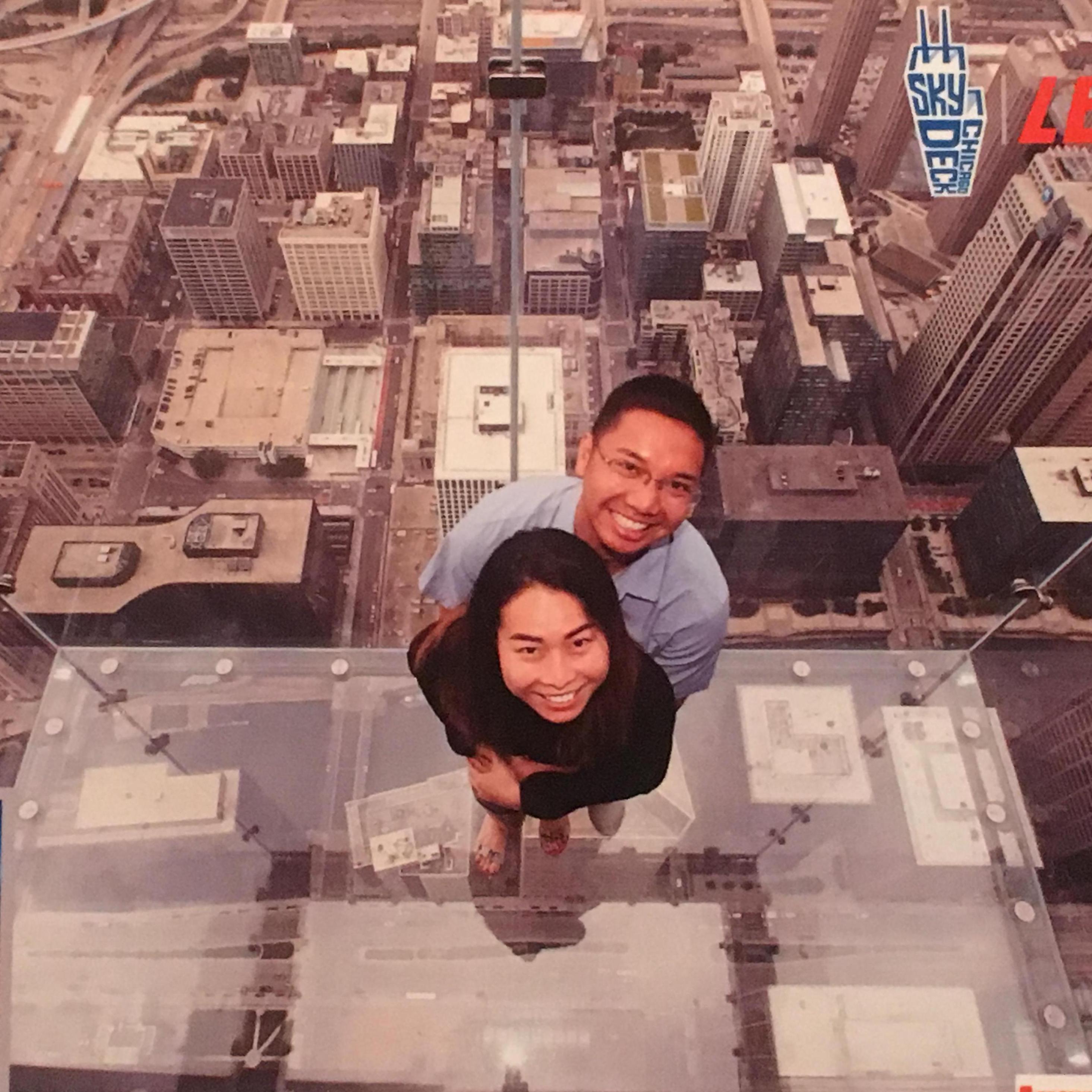 Chicago Skydeck - Chicago is Chris's favorite place to visit
