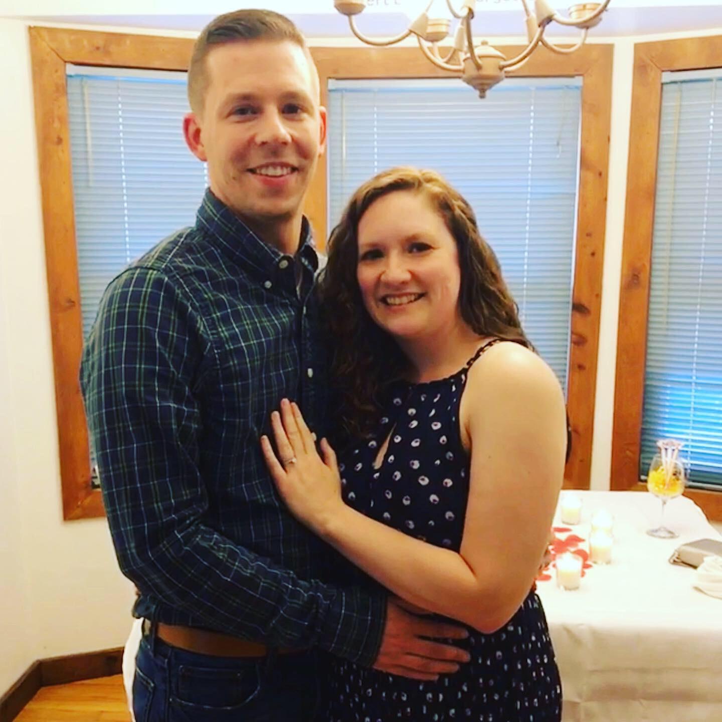 The night she said YES!