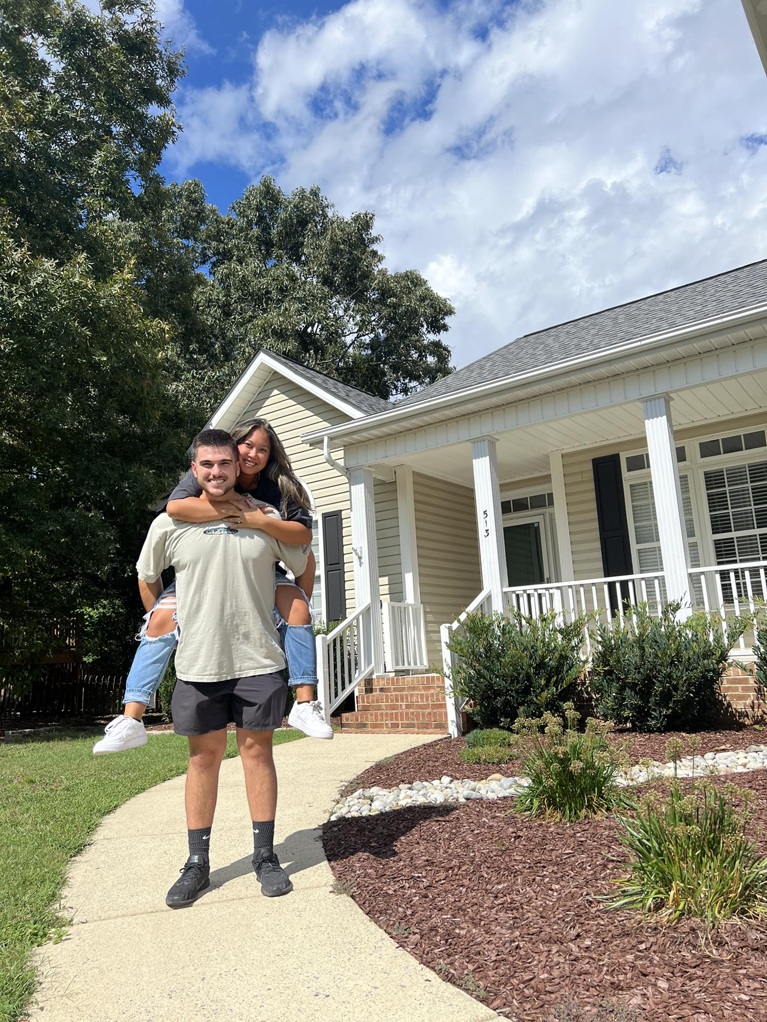 We bought our first home during the Summer of 2022! The sweetest milestone.