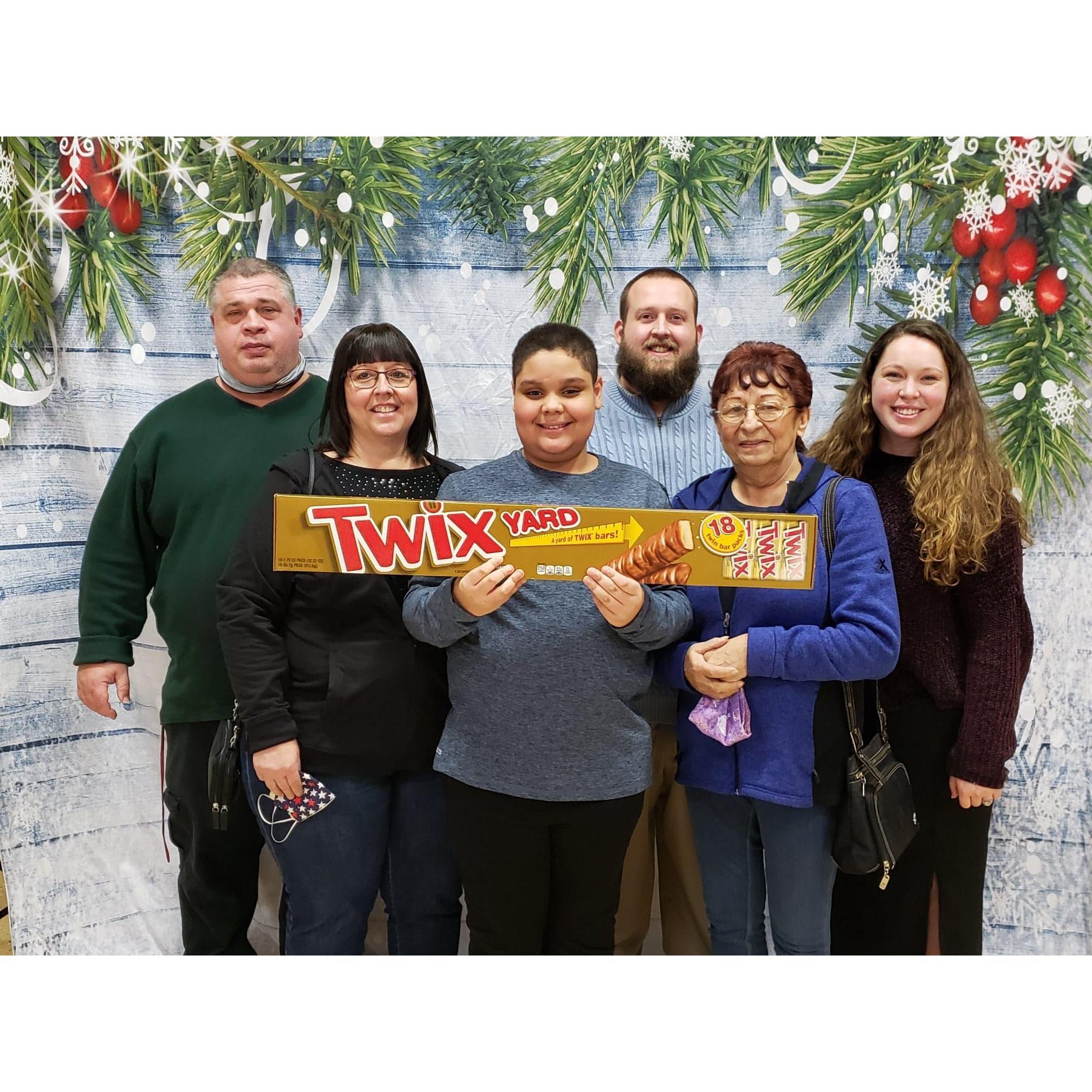 Moore family Christmas service photo!