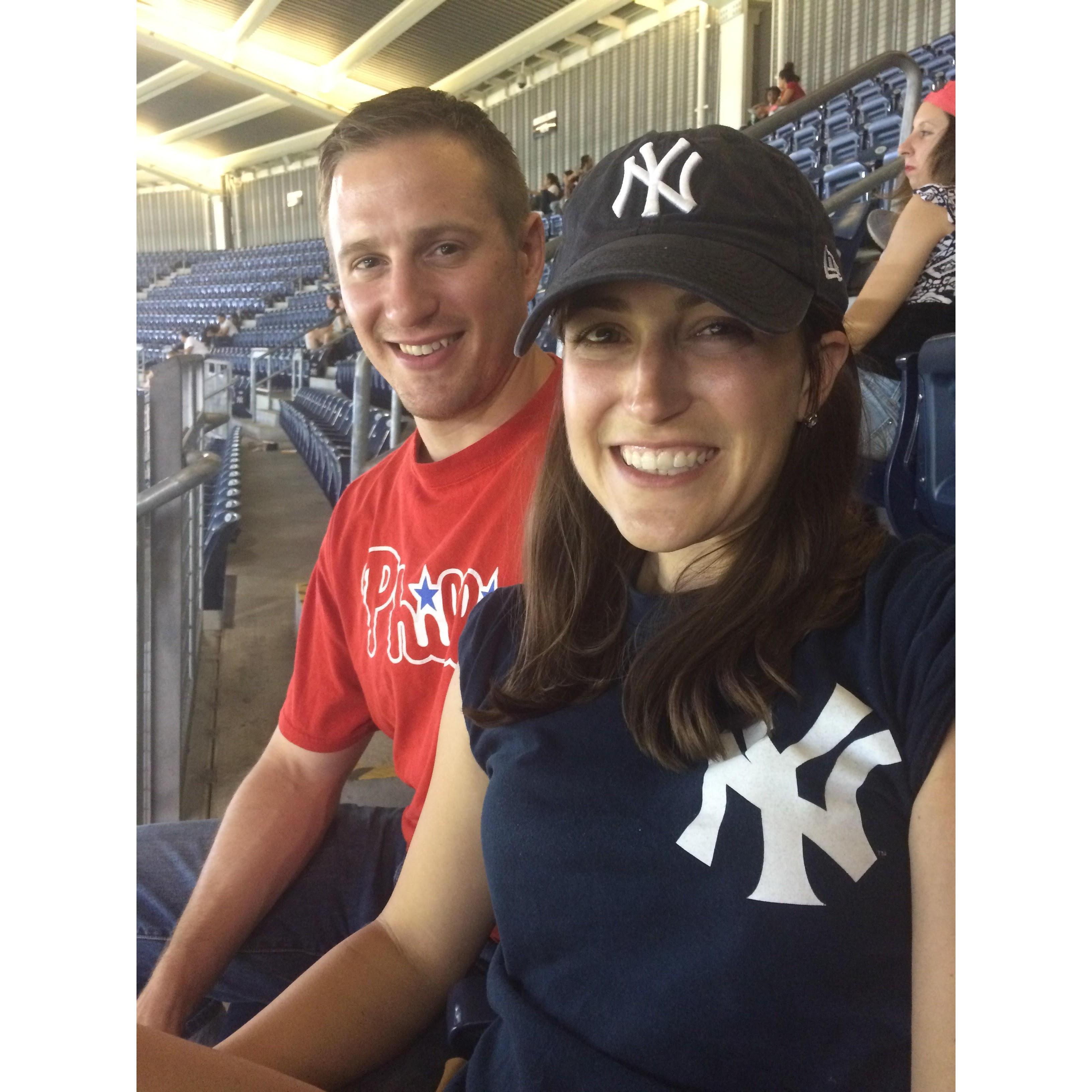 Baseball friends.