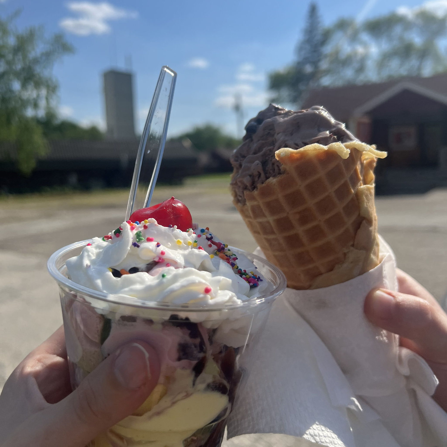 Random ice cream date