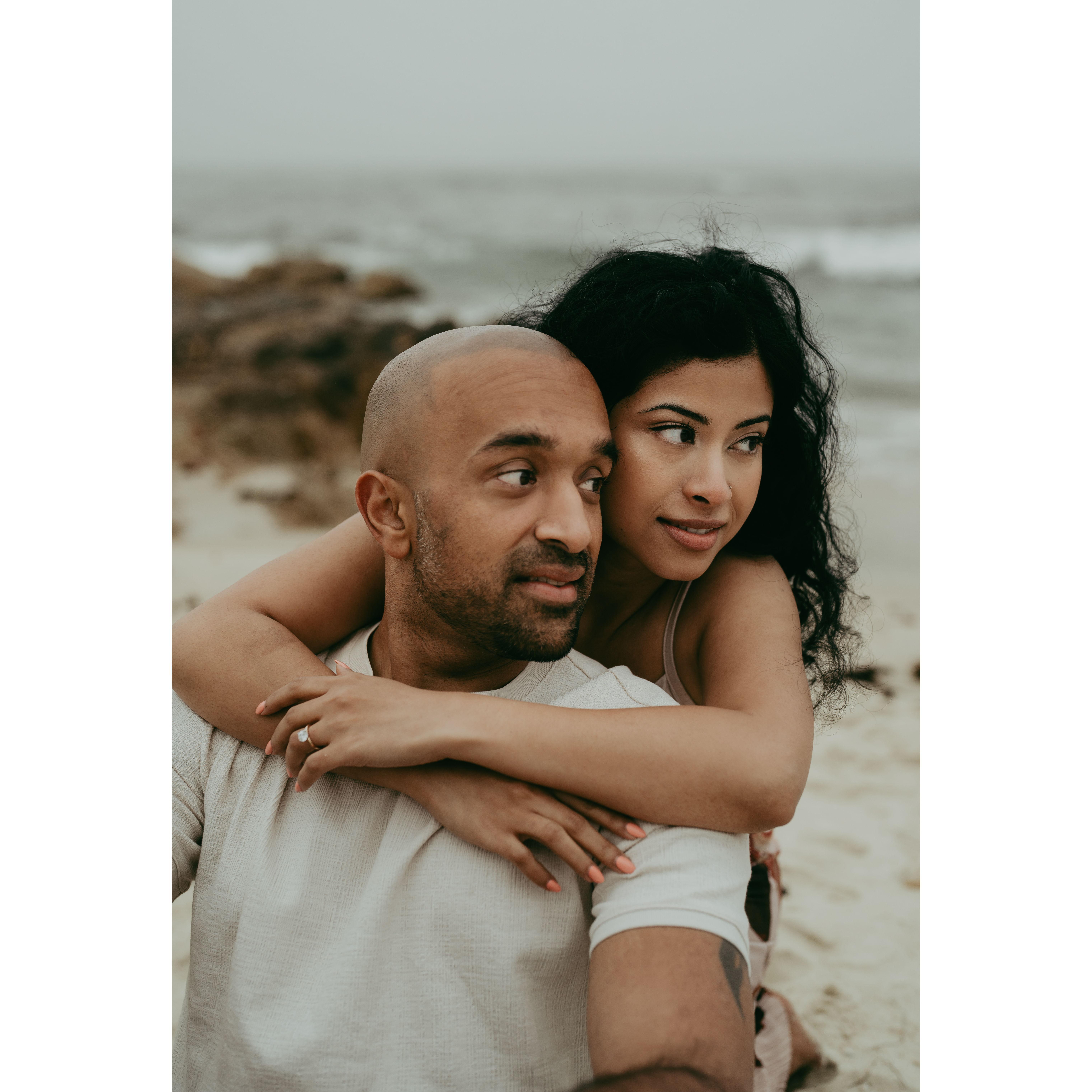 At Asilomar Beach, California