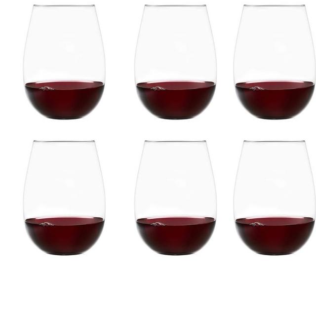 Ravenscroft Crystal Stemless Wine Glass (Set of 6), Lead-Free, 17 Oz, Designed and Made in Europe, Voted The Best Stemless Glass 2017 by The Sweethome, Perfect for Water, Smoothies & Juice