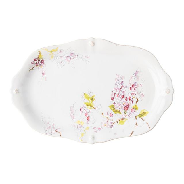 Juliska Berry & Thread Floral Sketch Wisteria 16" Platter