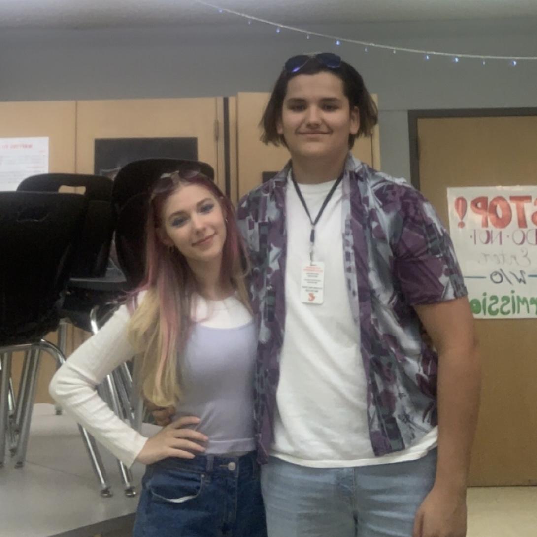 Decades day back in school!