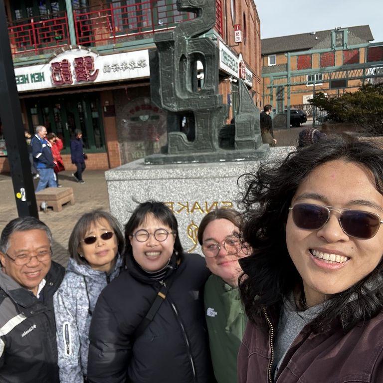 A trip to Chicago's China town with Dana's family for the Chinese New Year