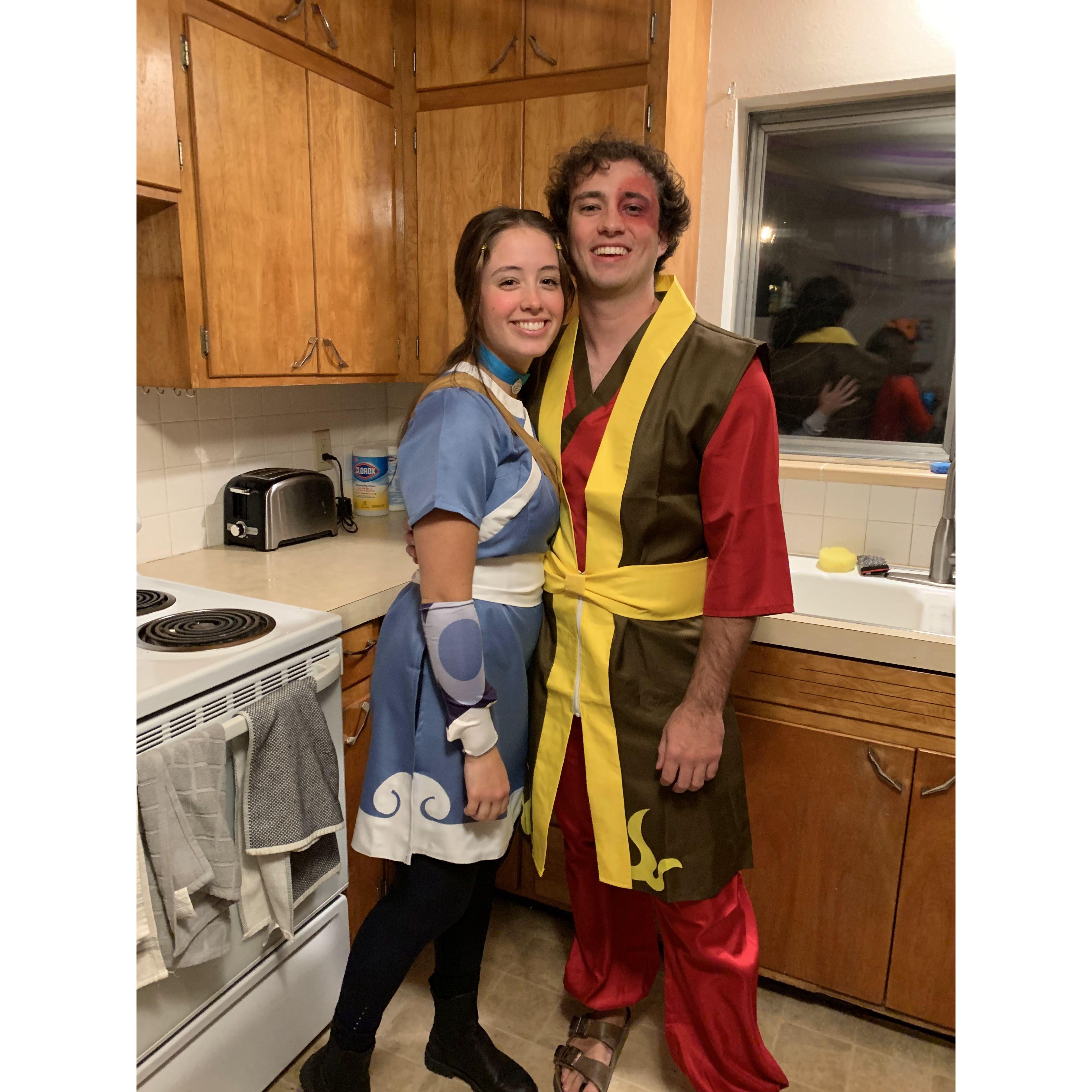 Halloween 2022 - Katara & Zuko from Avatar the Last Airbender