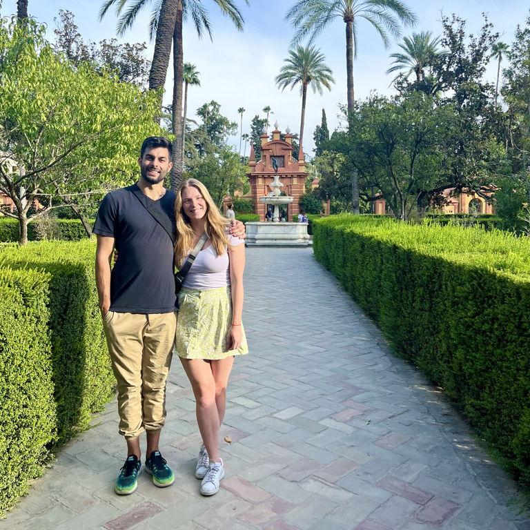 2023 - Our first trip together! Spending a week living together on this trip made us certain we wanted to live together!
