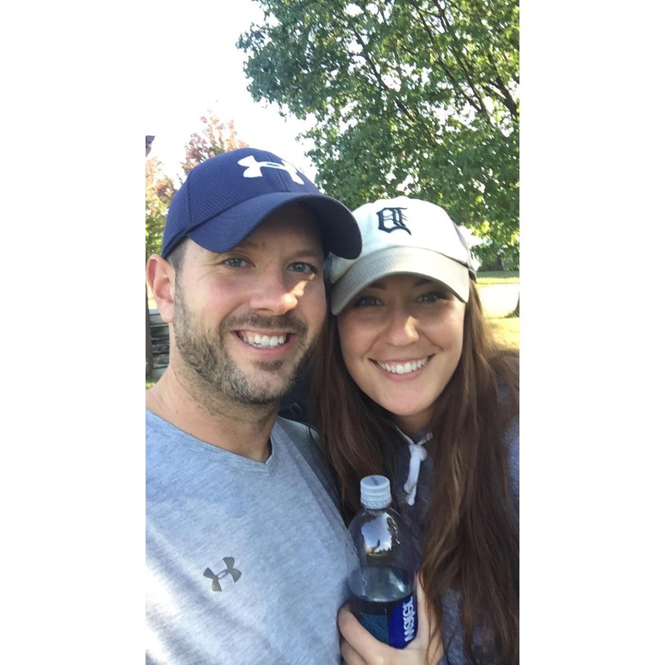 One of our first photos ever taken together 2017