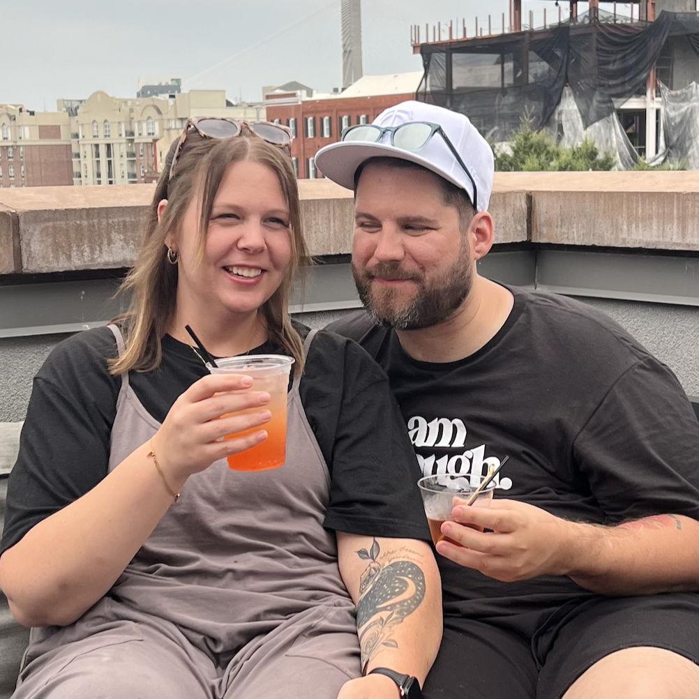 Savannah rooftops, big smiles, and Adam seeing the ocean for the first time.