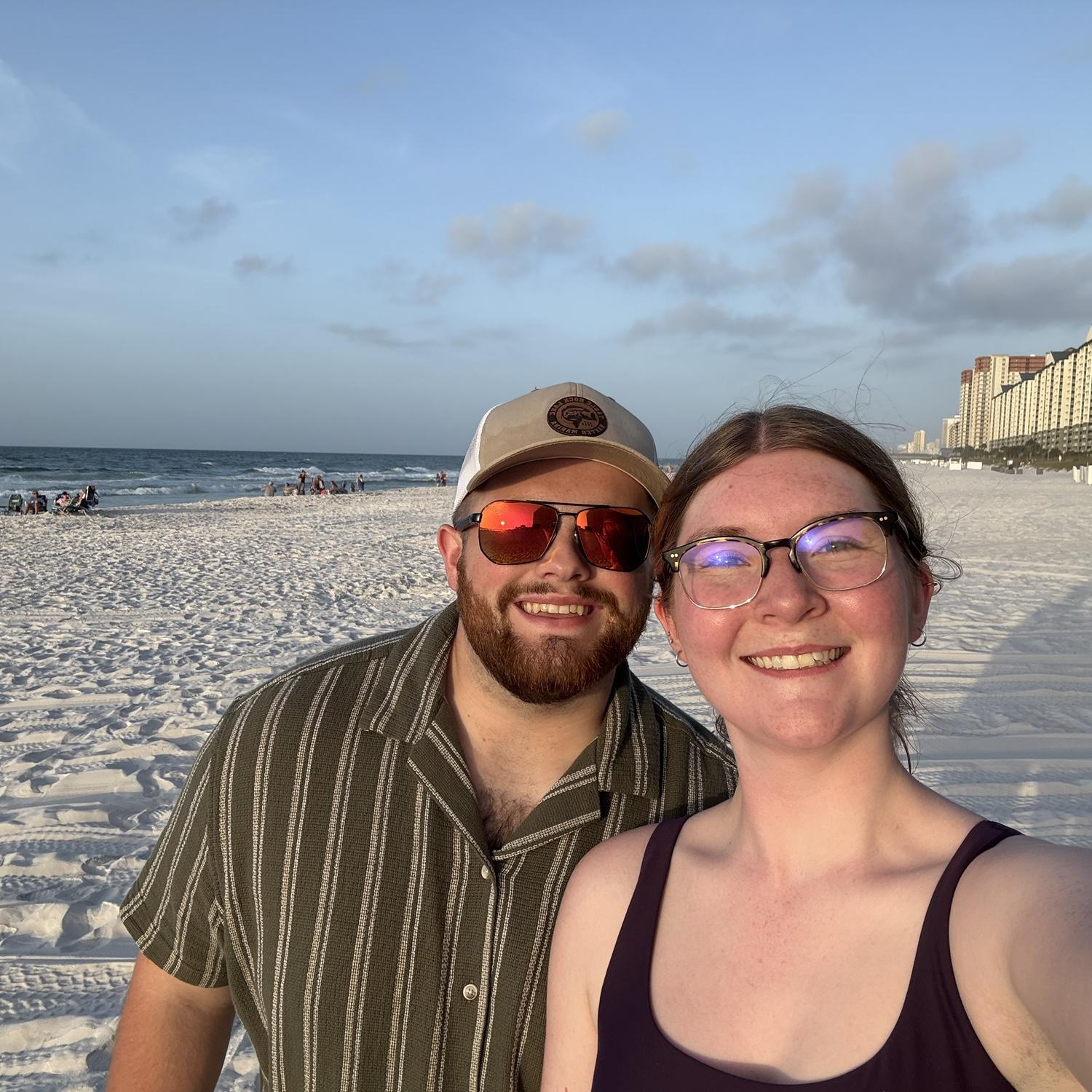 Panama City Beach, FL - June 2025. We did our engagement photos here!
