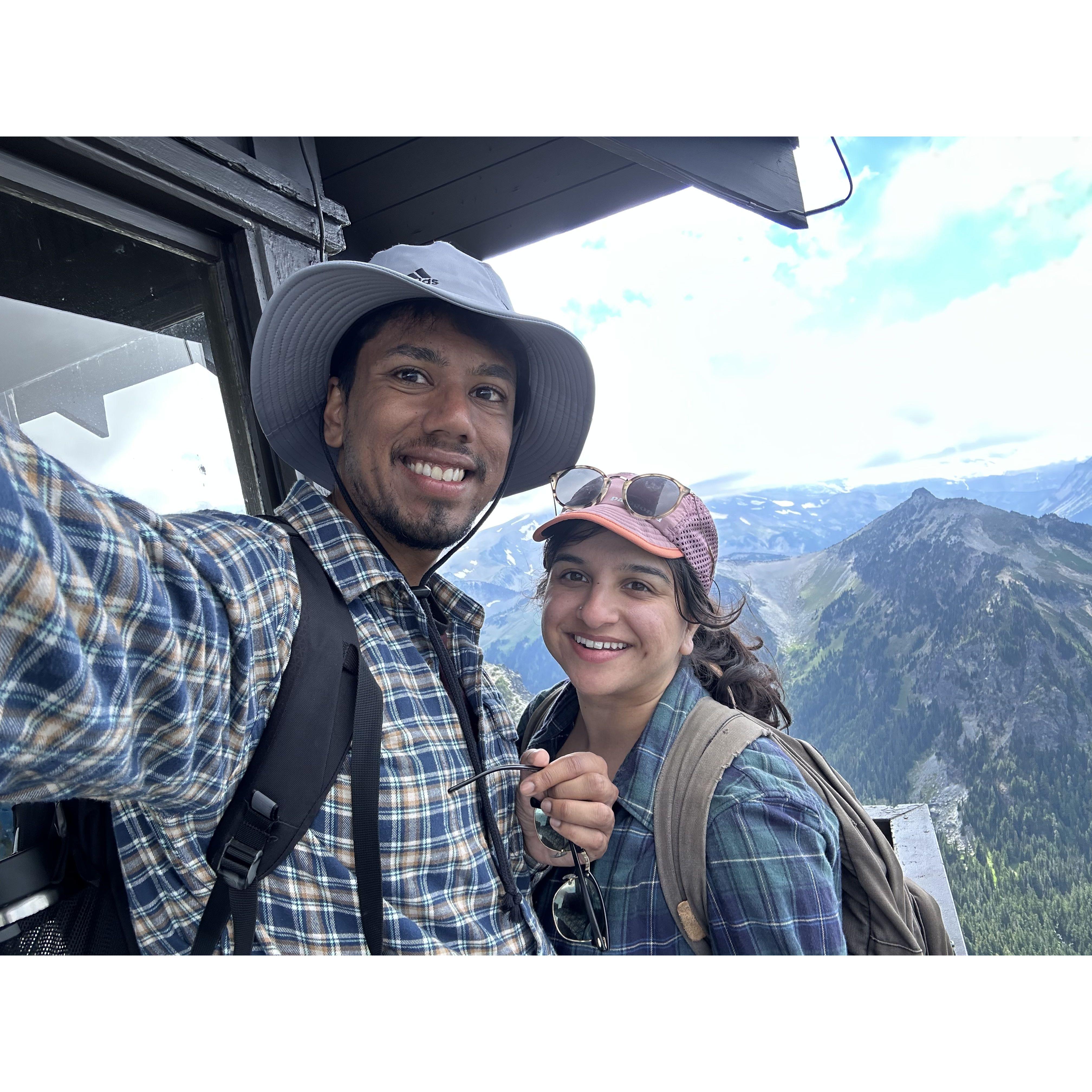 Prianka and Akaash take an incredible hiking trip in Mount Rainier, Washington.